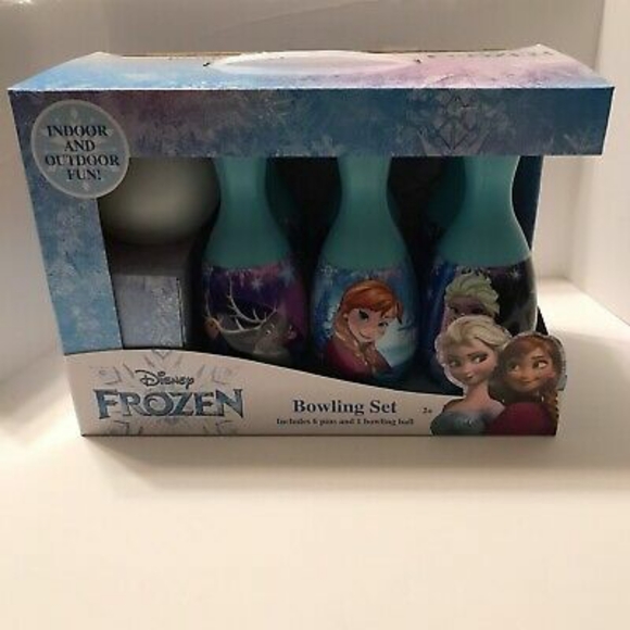 disney frozen bowling set